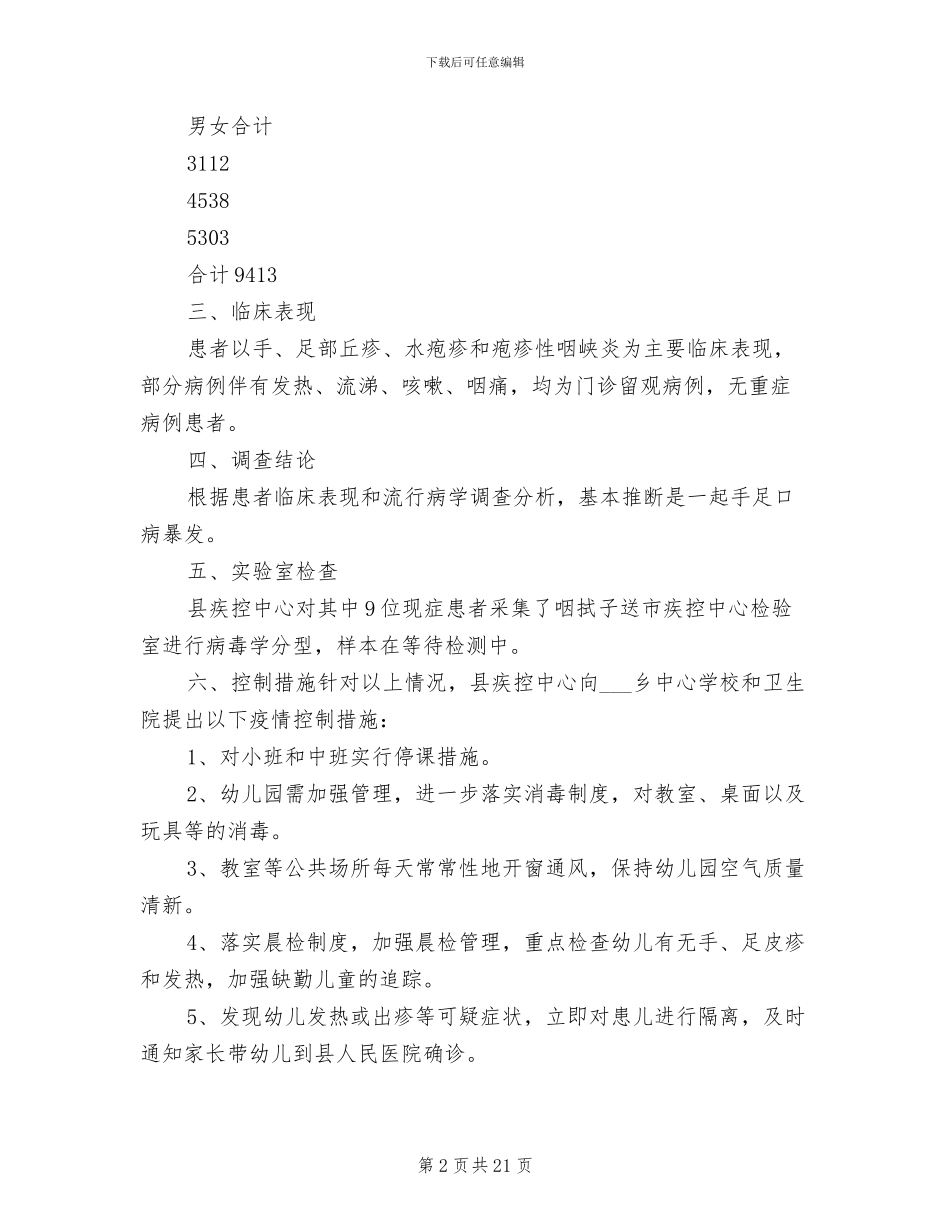 2024年手足口病疫情报告管理制度范文_第2页