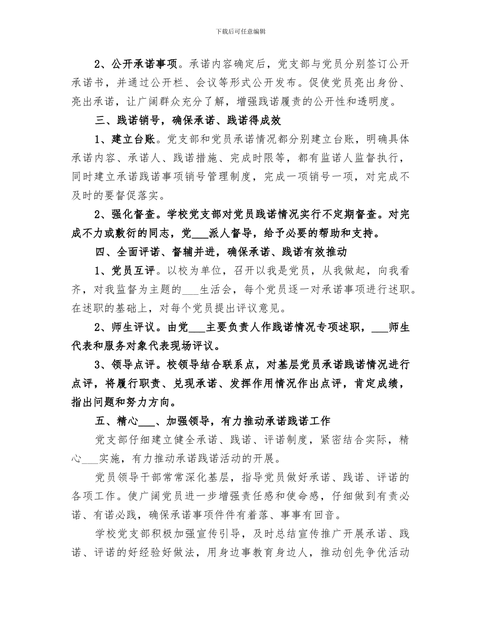 2024年承诺践诺工作总结_第2页