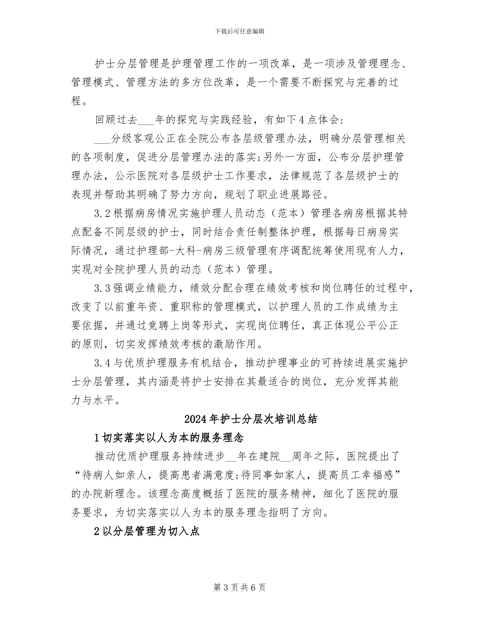 2024年护士分层培训总结_第3页
