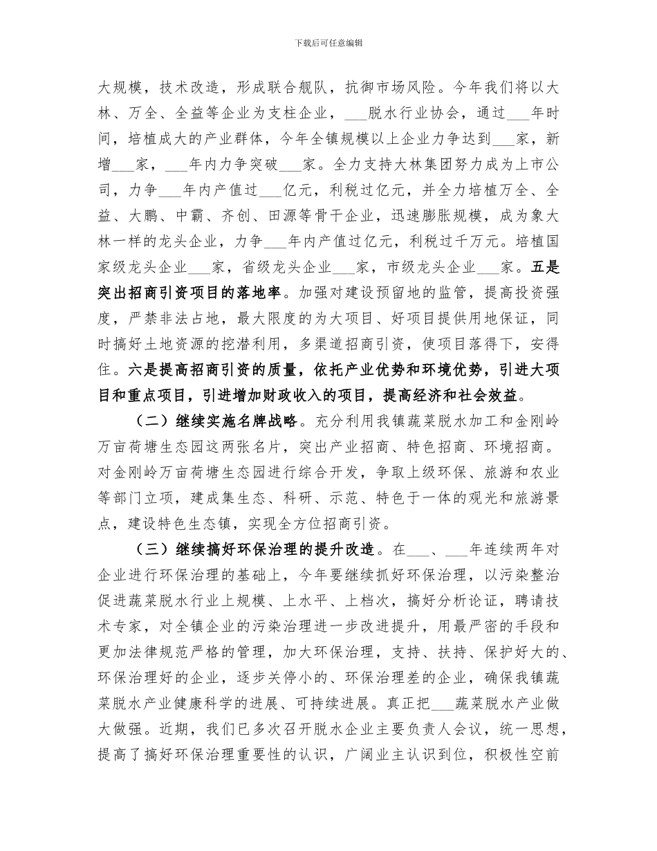 2024年招商引资下半年工作总结_第3页