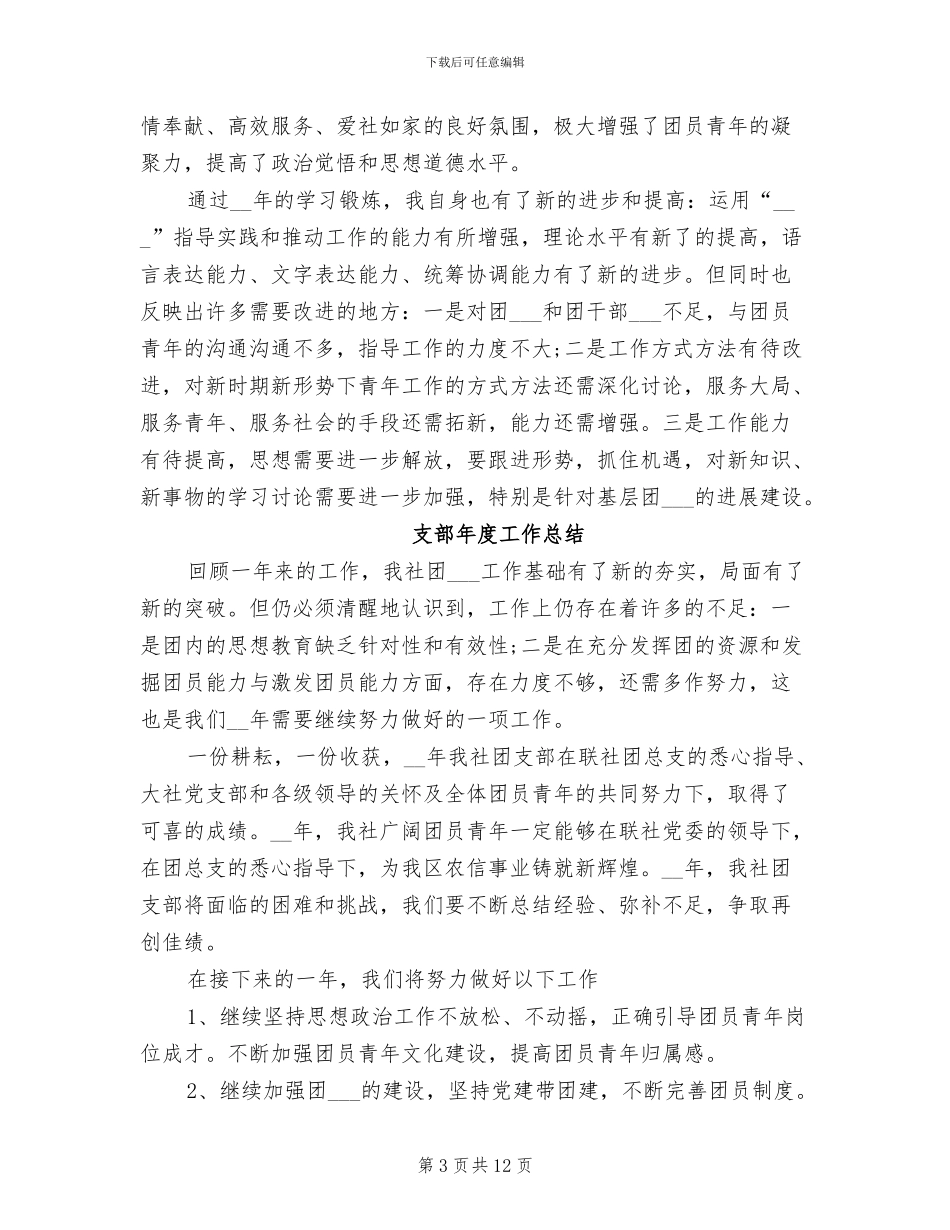 2024年支部年度工作总结范文_第3页