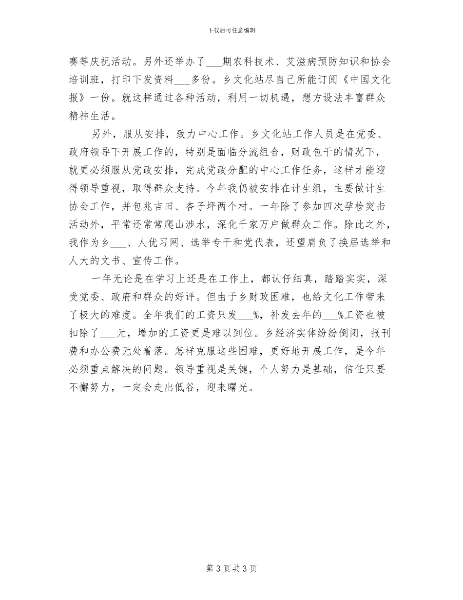 2024年文化站春节活动总结_第3页