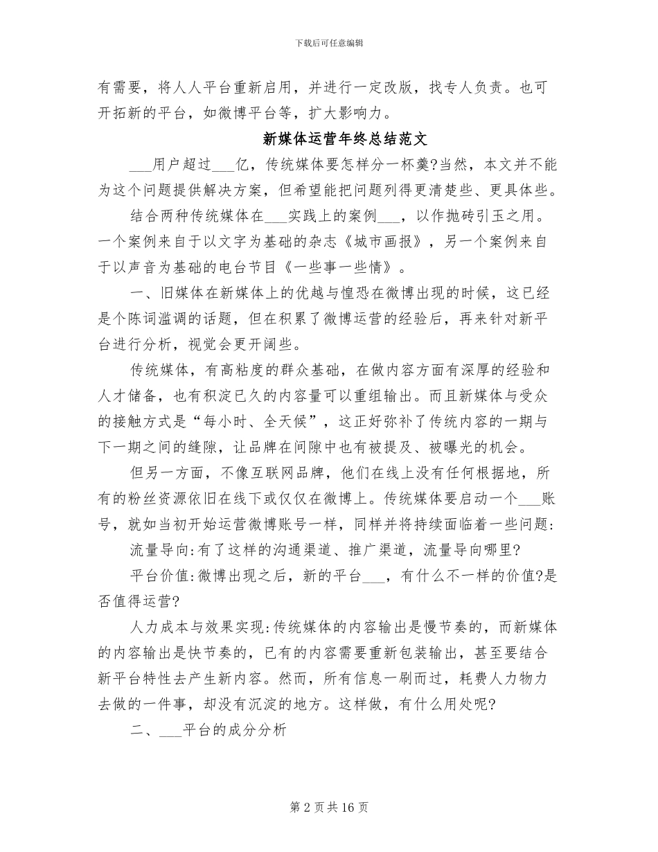 2024年新媒体运营年终总结_第2页