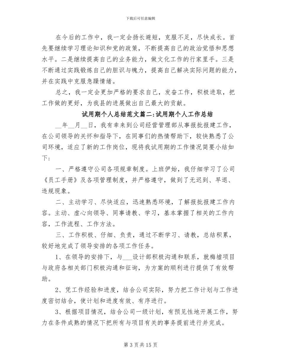 2024年新提拔副局长试用期个人总结_第3页