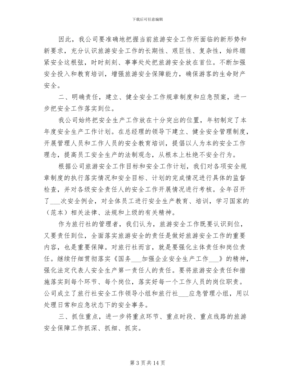 2024年旅游行业个人年终总结_第3页