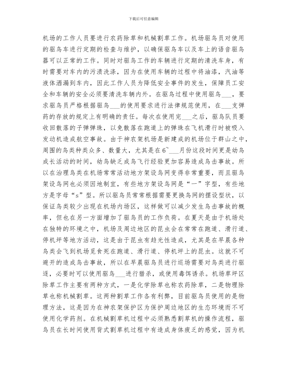 2024年机场个人总结范文_第2页