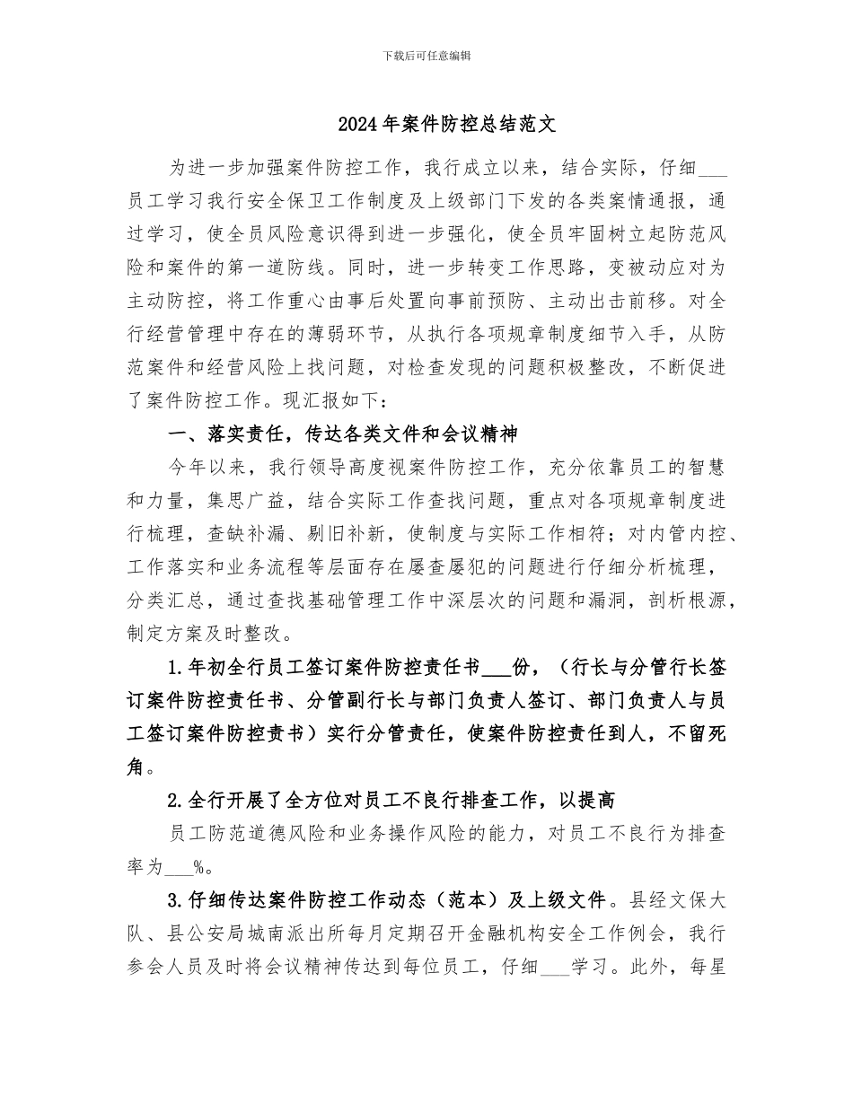 2024年案件防控总结范文_第1页