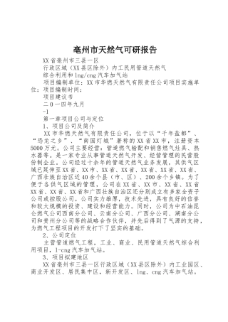 亳州市天然气可研报告_1