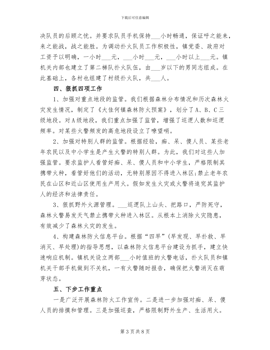 2024年森林消防个人年终总结_第3页