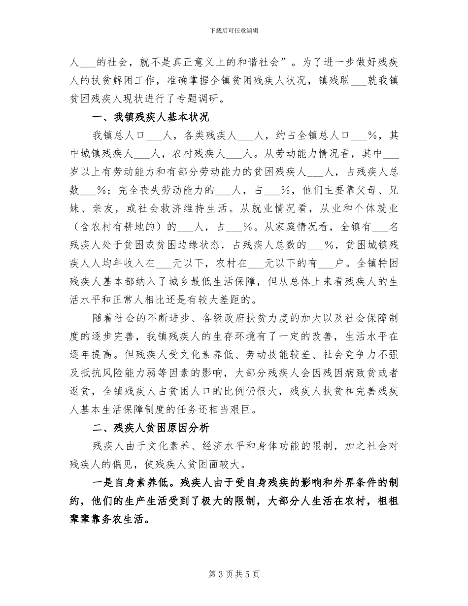 2024年残疾人扶贫工作总结_第3页