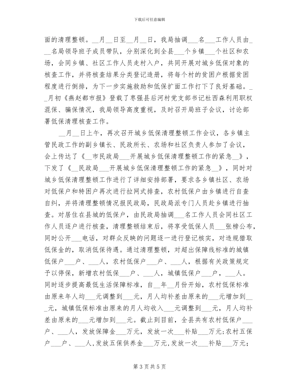 2024年民政局全年总结及下年打算_第3页