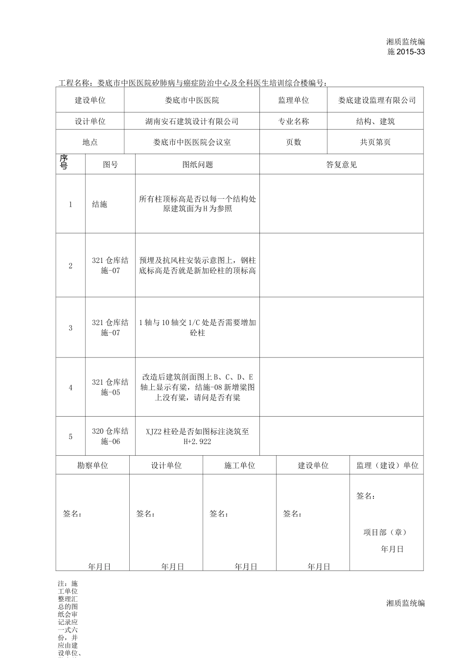 图纸会审记录_第1页