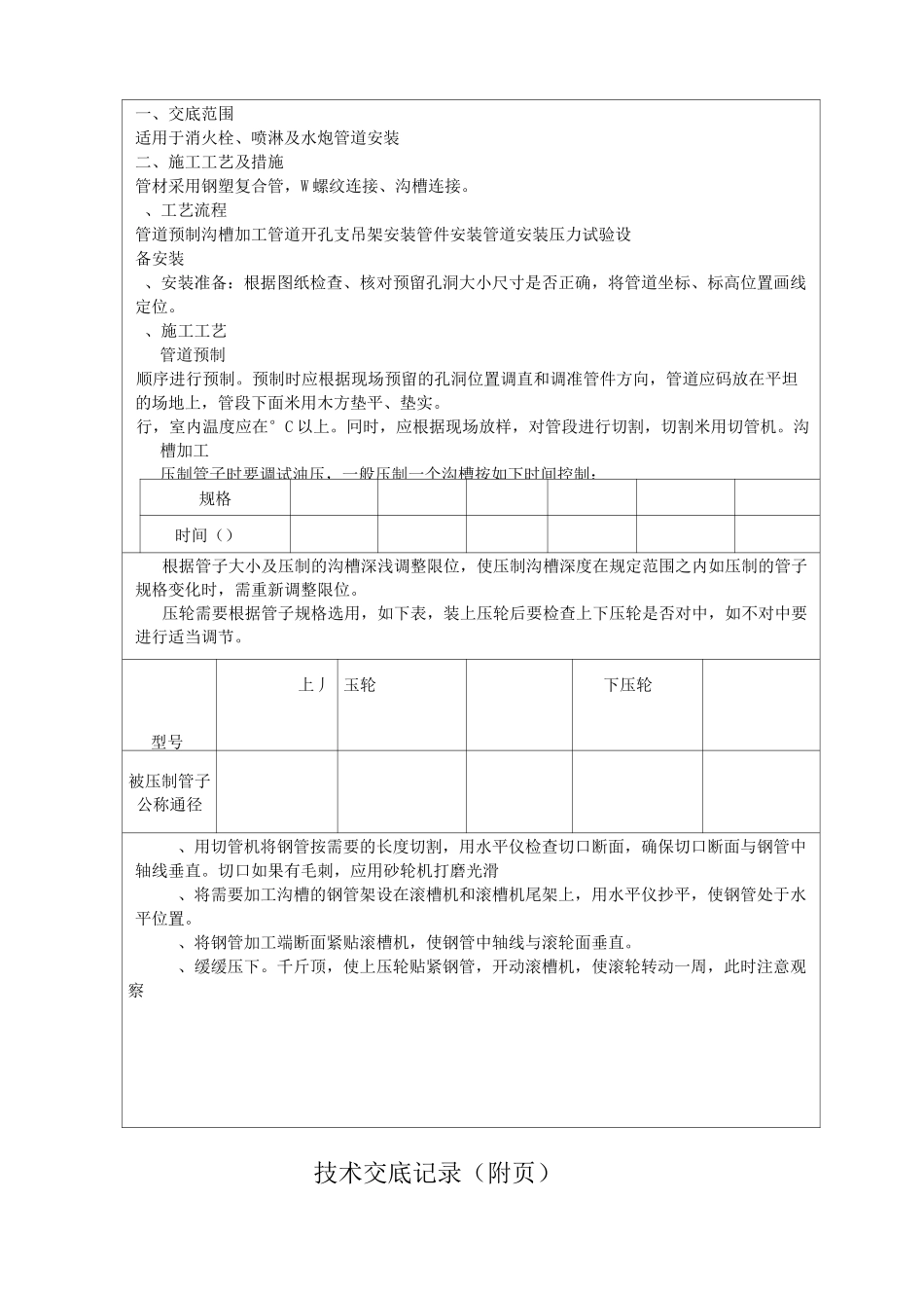 镀锌钢管安装_第2页