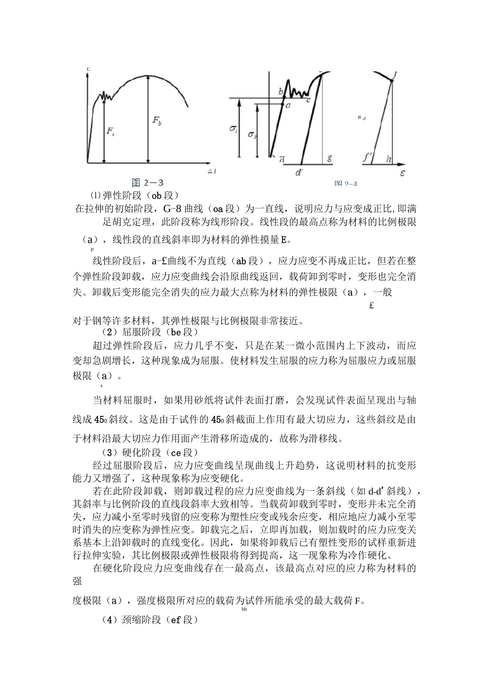 低碳钢拉伸实验报告_第2页