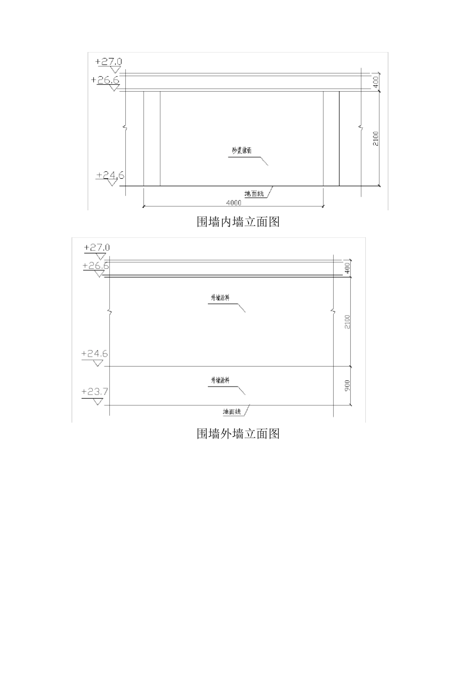 取水泵站围墙施工方案_第3页