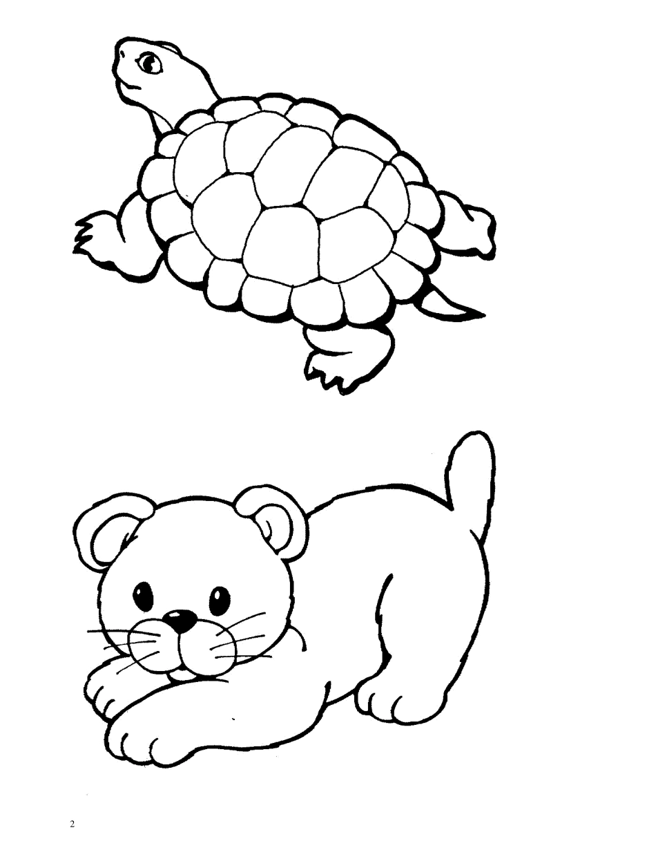 可爱的经典的涂色画3_第2页