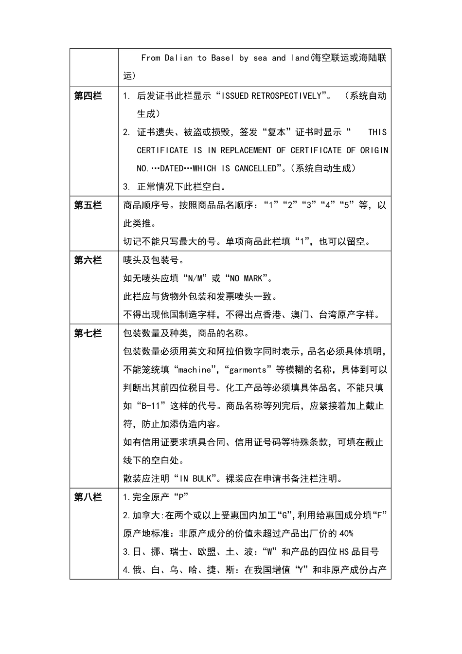 各种原产地证填制_第2页