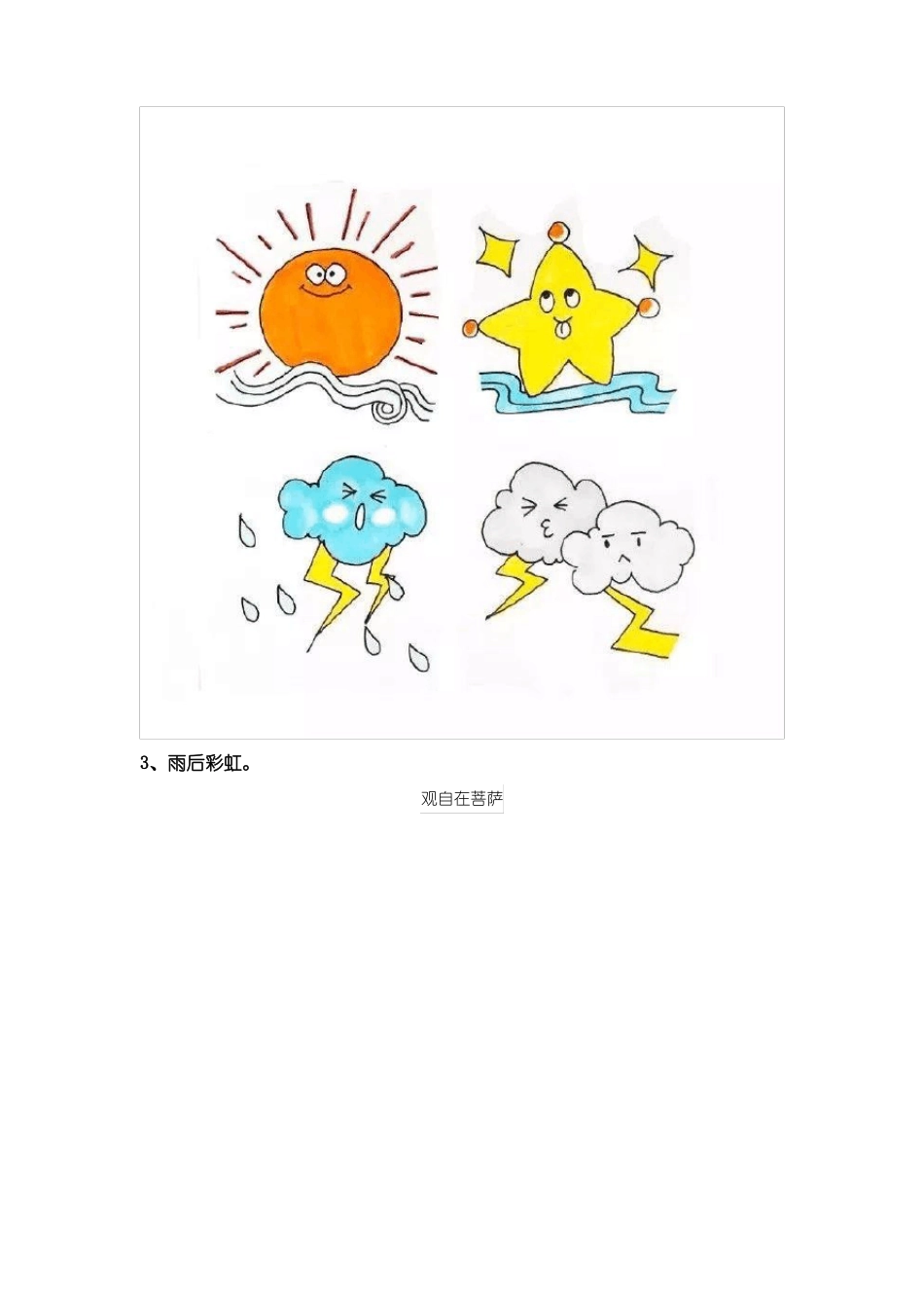 各种天气的小图标简笔画_第3页