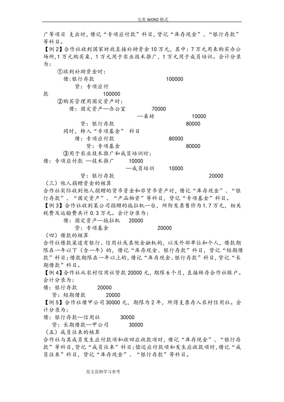合作社会计核算及账务处理实务_第2页