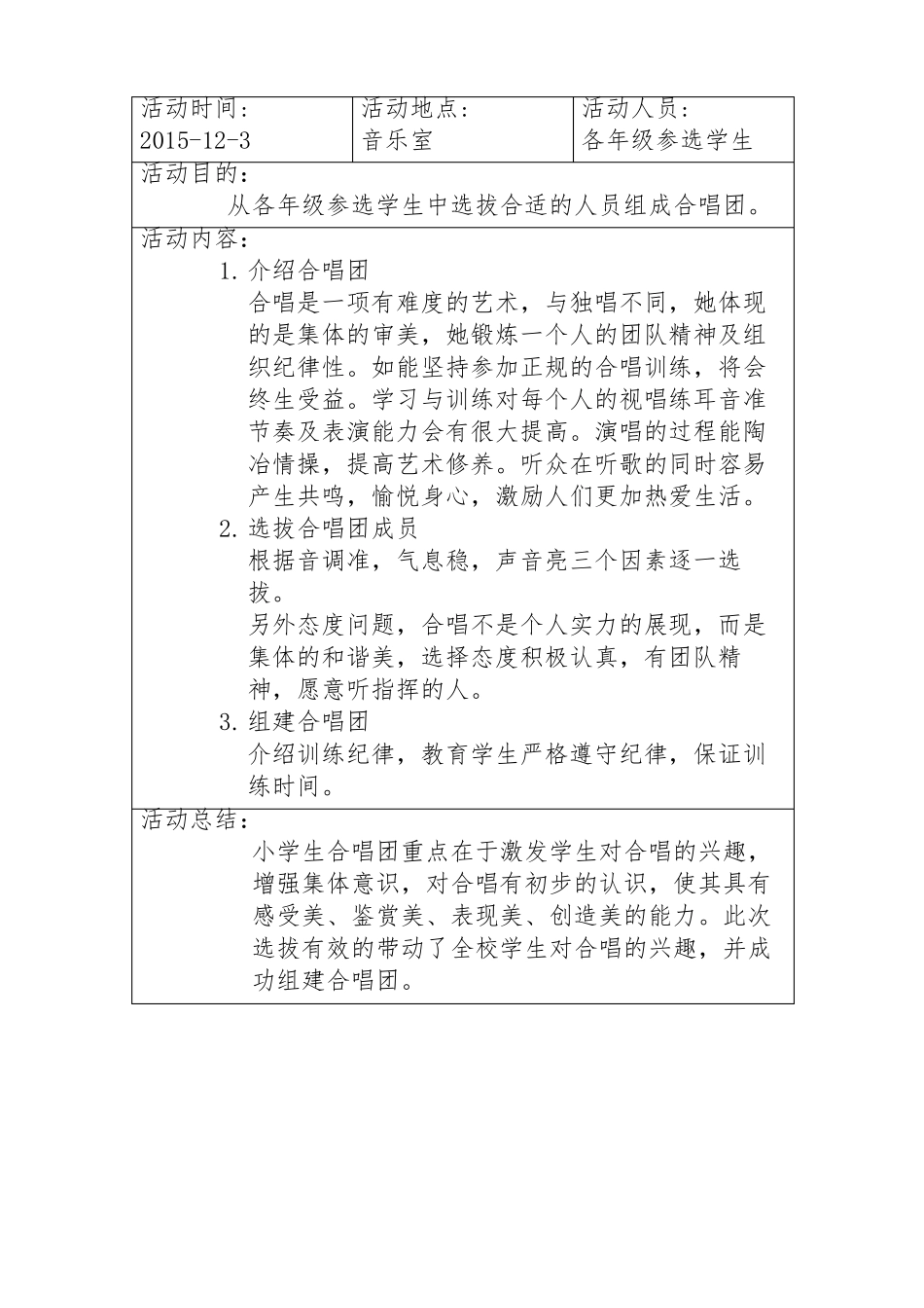 合唱小组活动记录_第1页