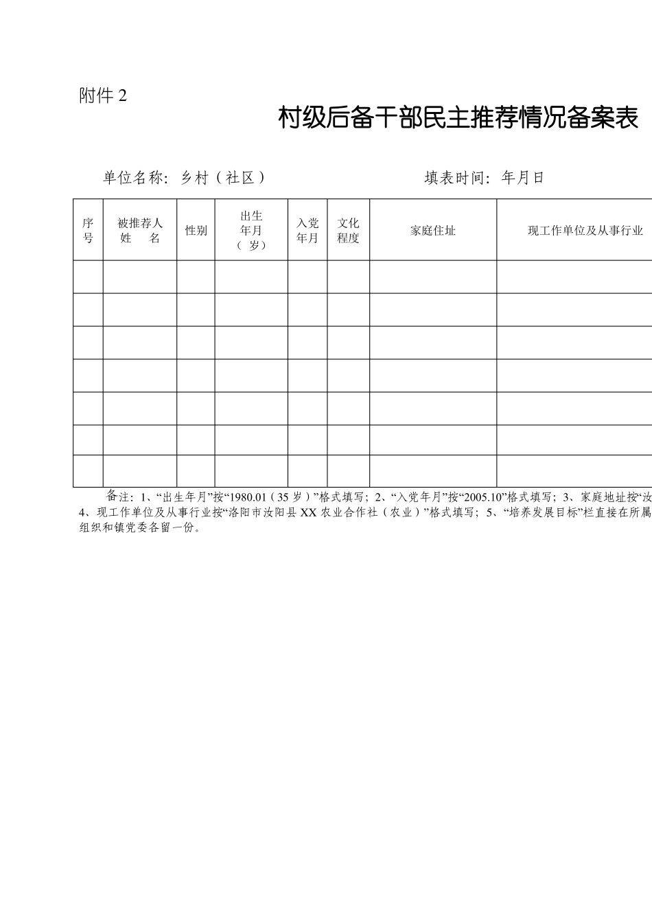 后备干部资料_第2页