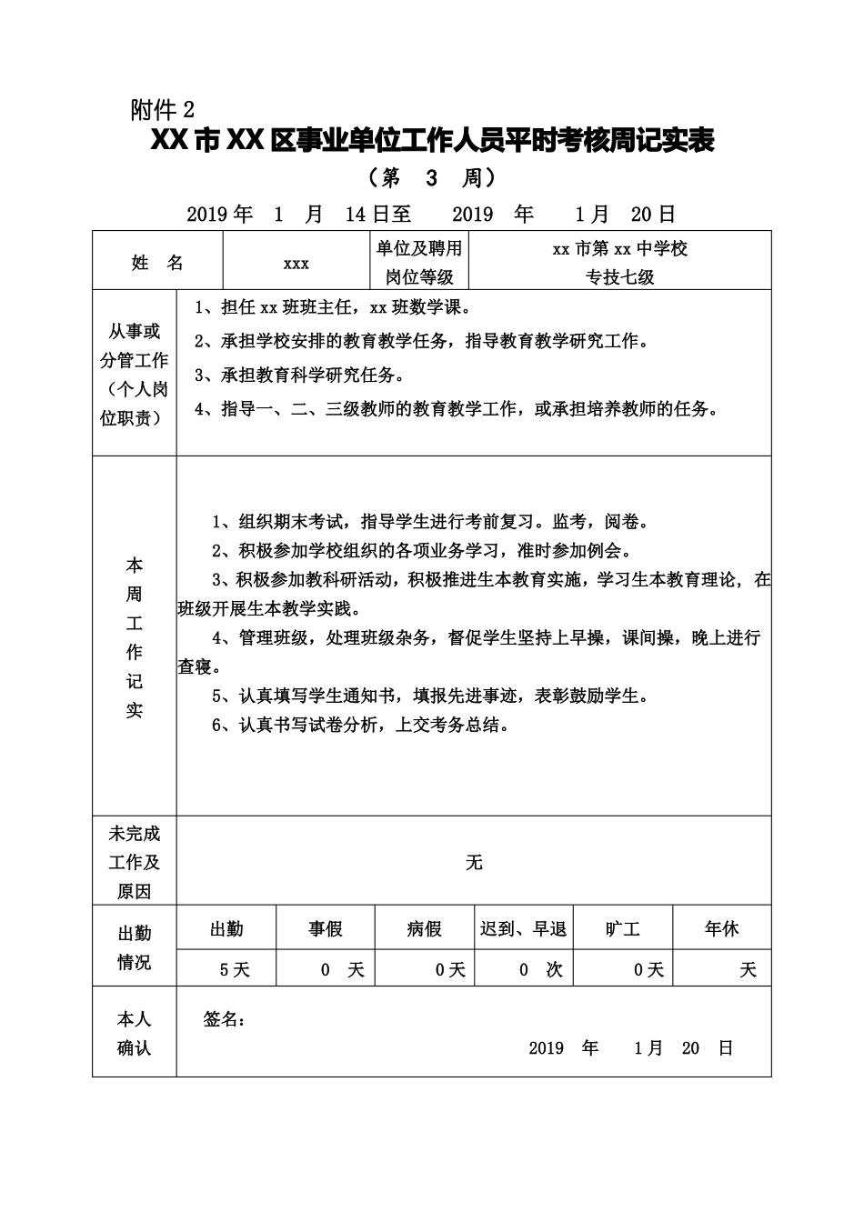 周纪实,月考核,季审定填表格式_第3页