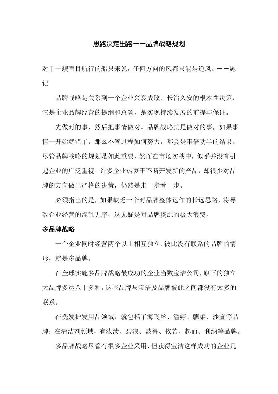 品牌战略规划_第1页