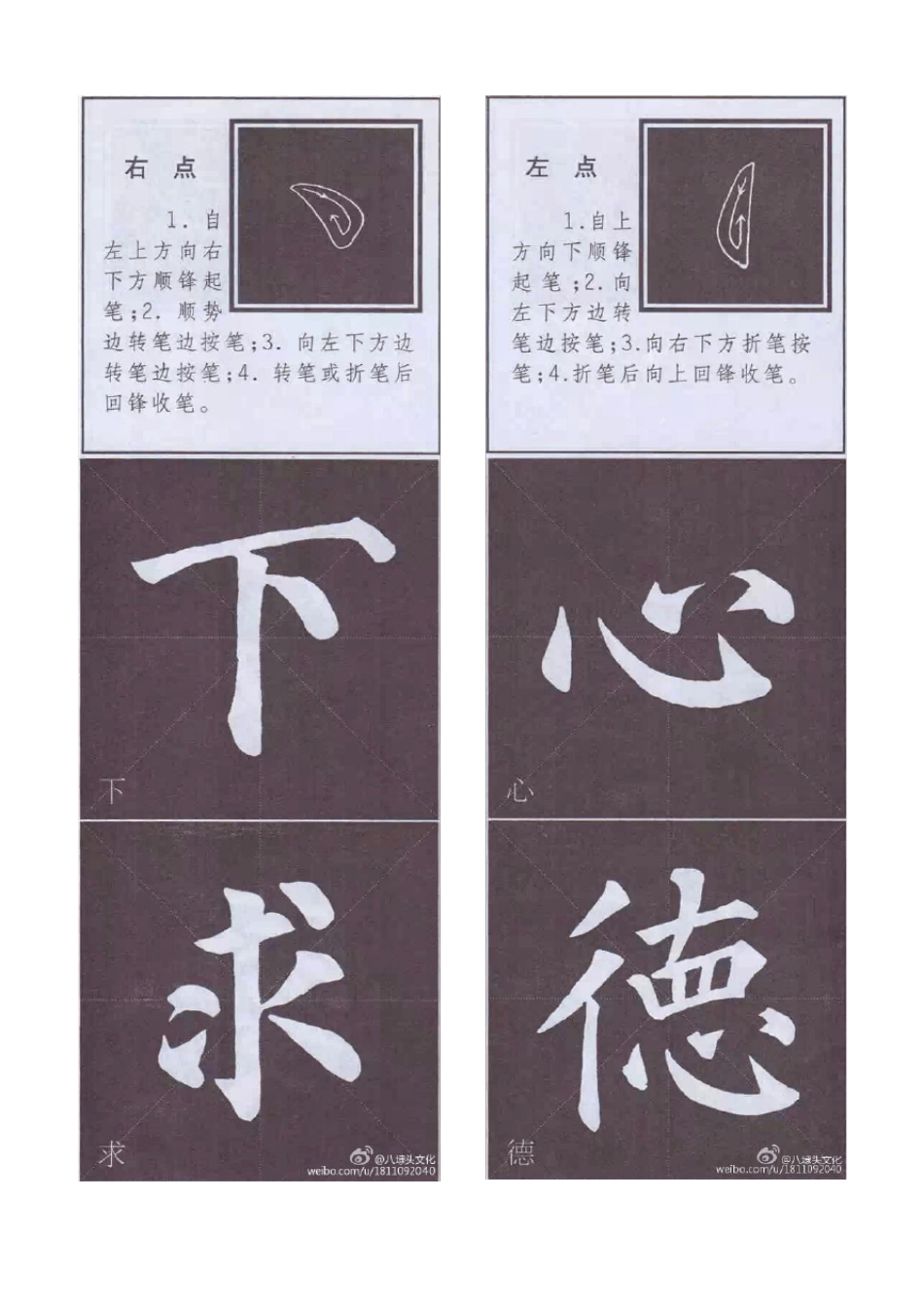 唐·颜真卿多宝塔碑笔划_第3页