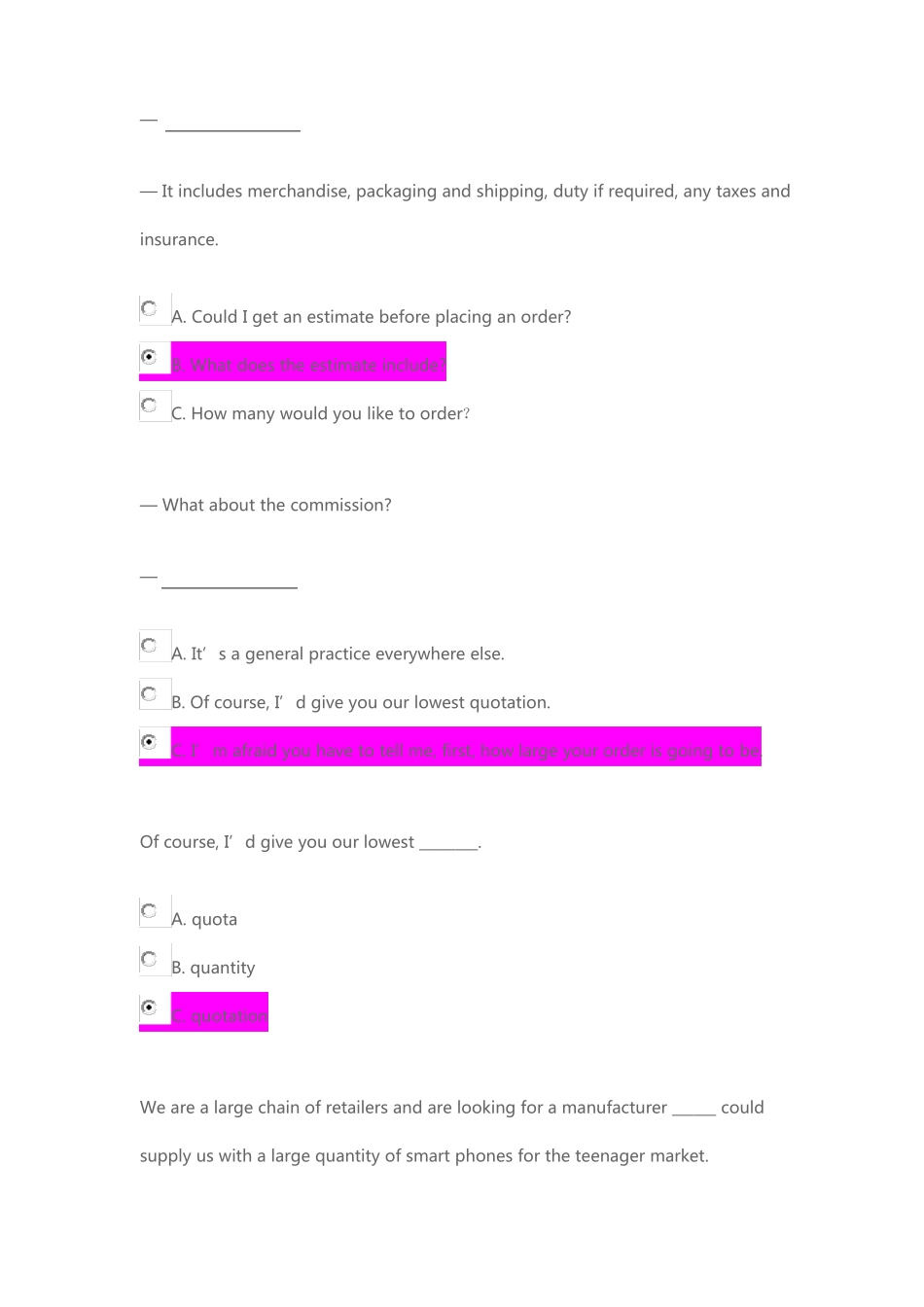 商务英语形考_第3页