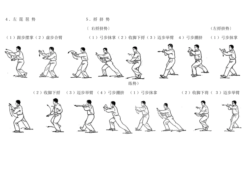 四十八式太极拳镜像图解_第2页