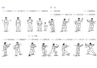 四十八式太极拳镜像图解
