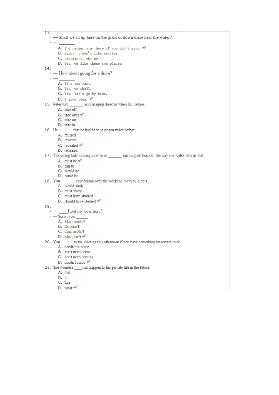 四川大学大学英语四第一次作业_第3页