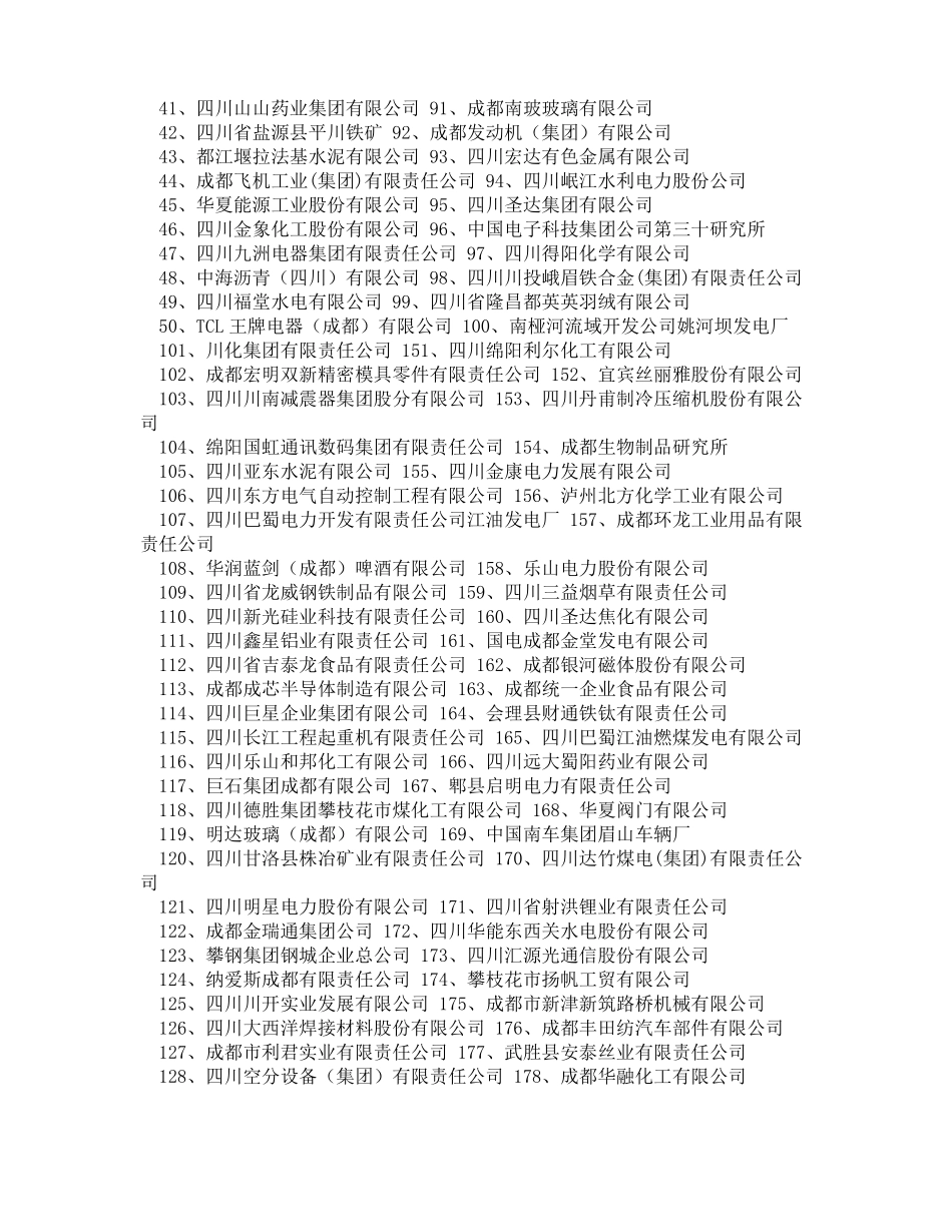 四川工业企业排名强_第2页