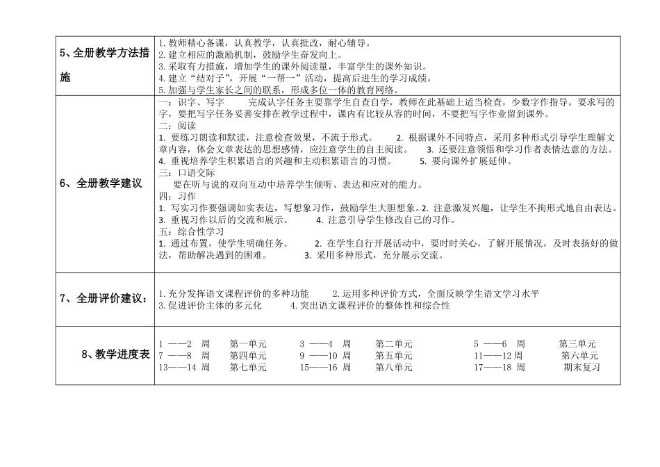 四年级语文下册ms-eepo板块结构教案_第2页