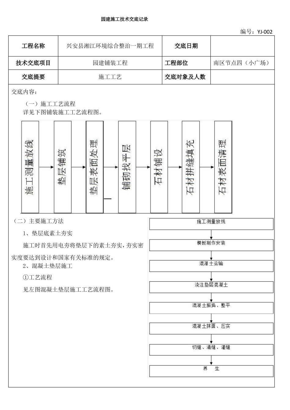 园林铺装施工技术交底记录_第3页