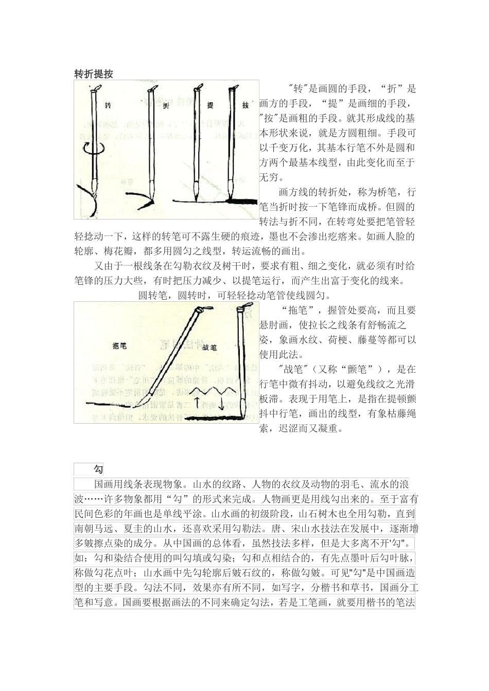国画用笔--笔法_第3页