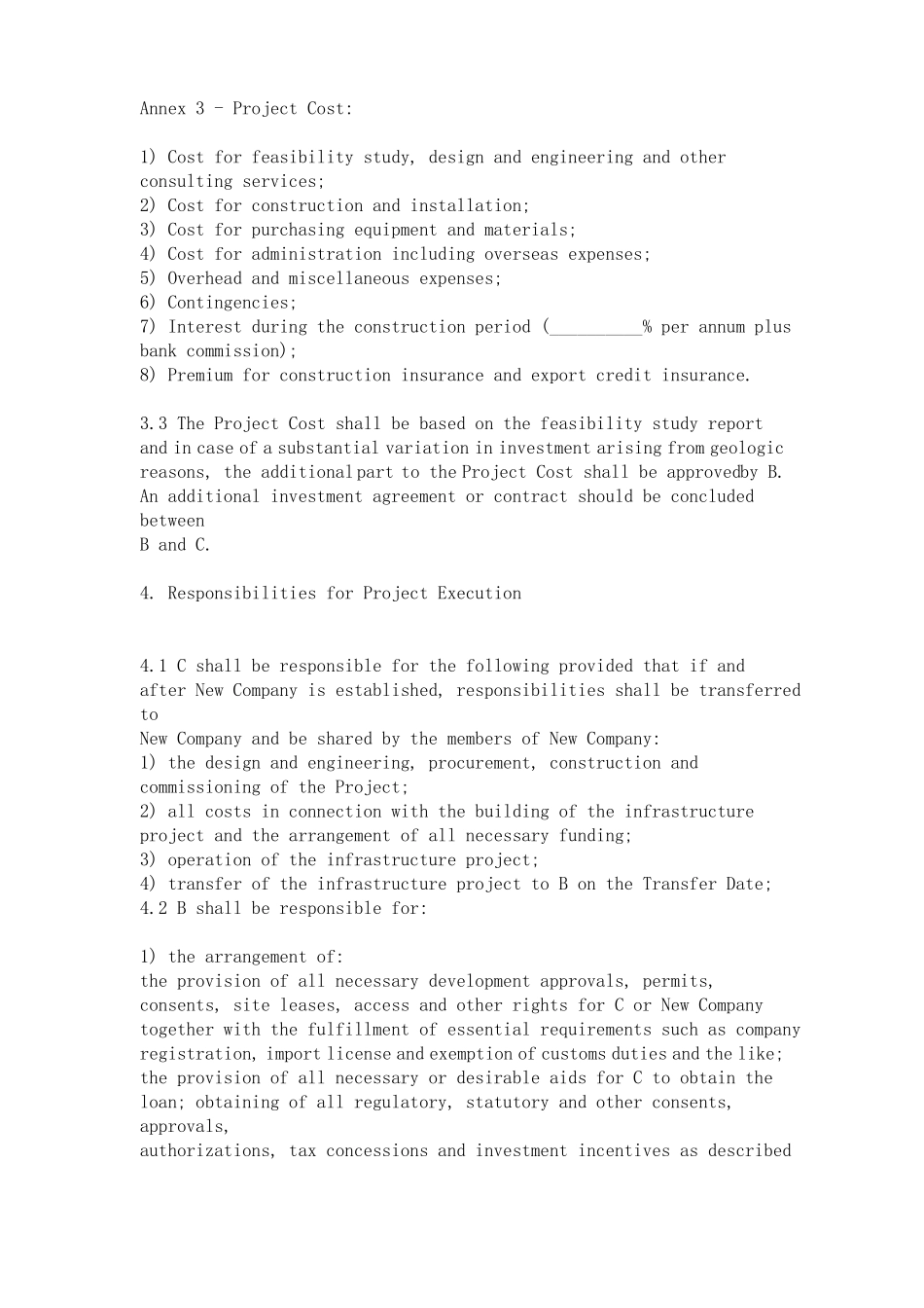 国际BOT合同英文_第3页