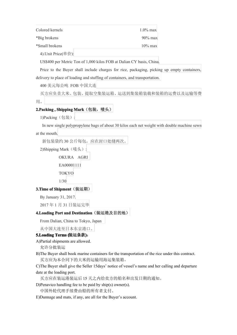 国际贸易与实务合同_第2页