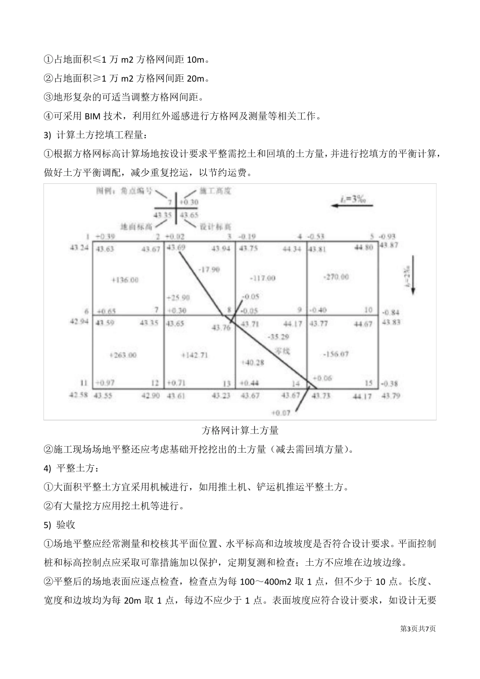 土方开挖施工要求及技术标准_第3页