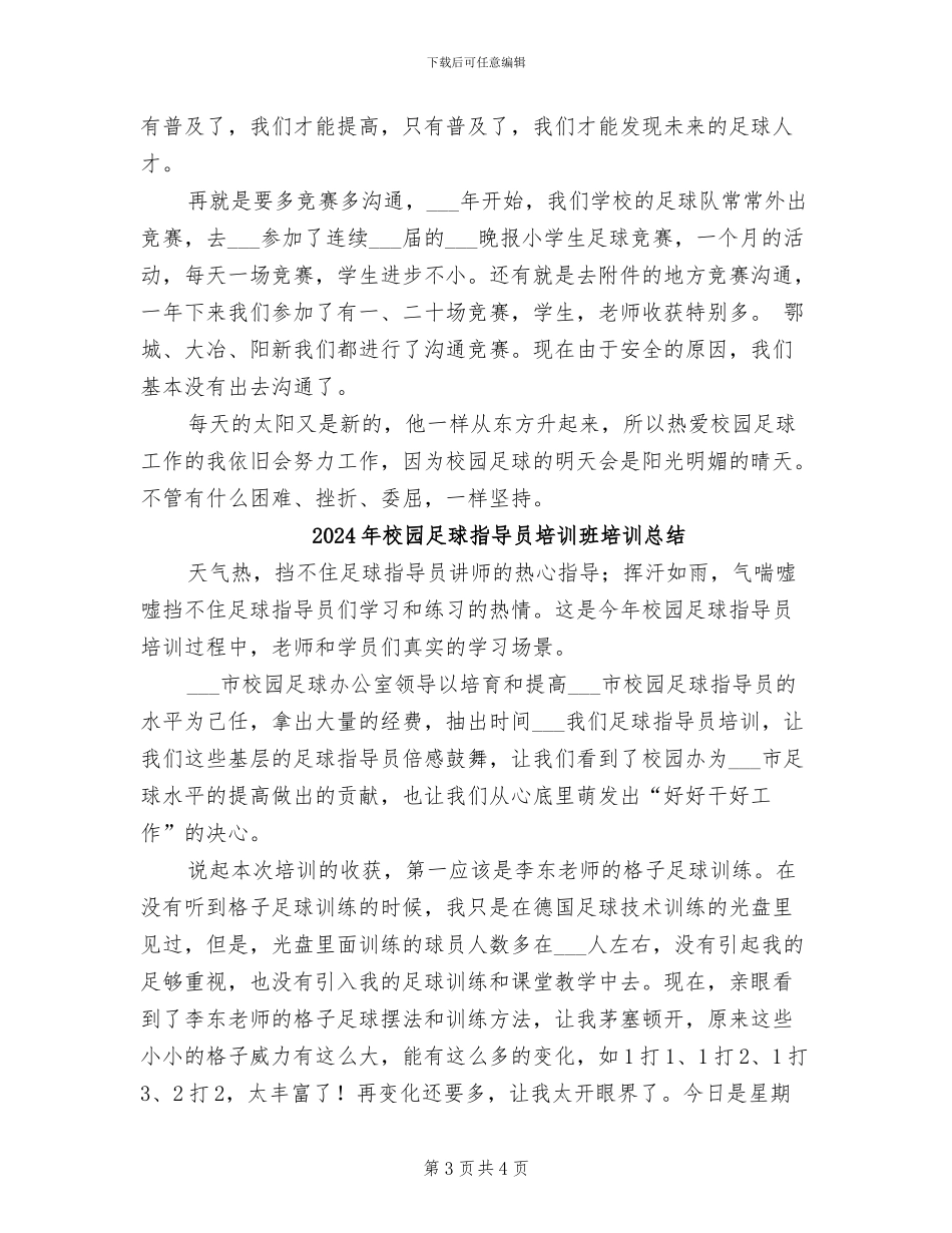 2024年校园足球工作总结_第3页