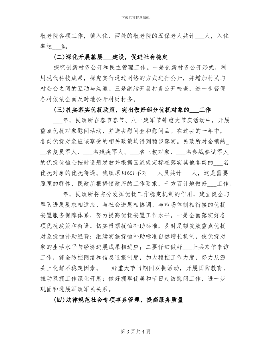 2024年民政所半年工作总结_第3页