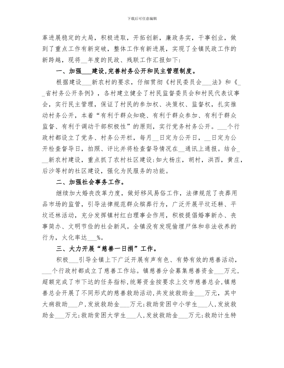 2024年民政残联工作总结_第3页