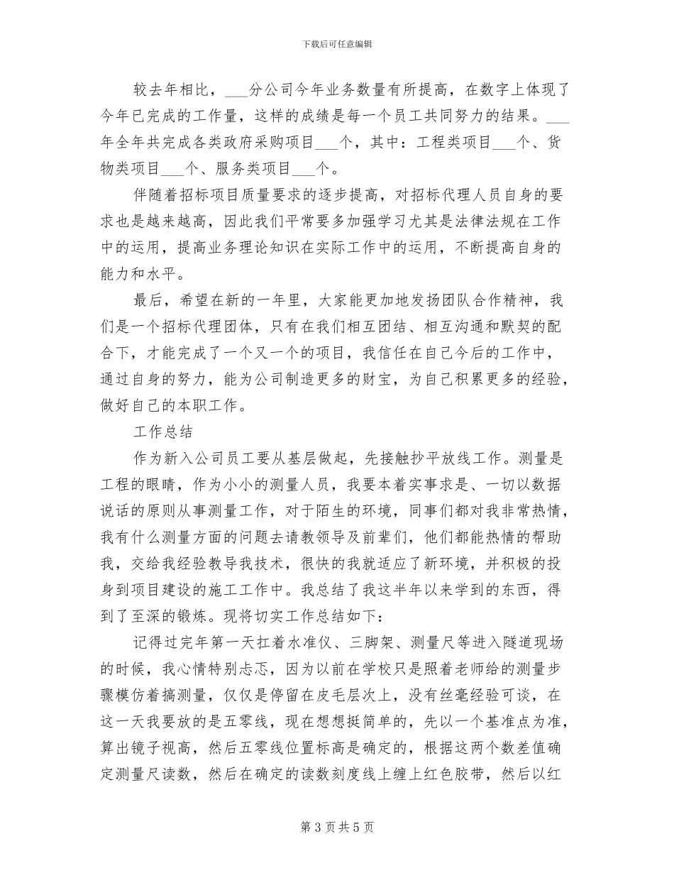 2024年海外产品线个人工作总结个人工作总结_第3页