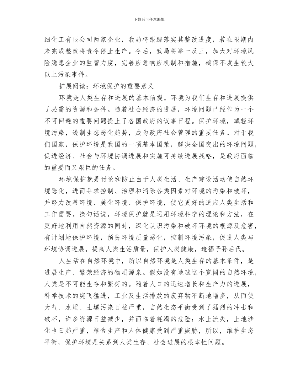 2024年环保局环境安全检查总结_第2页