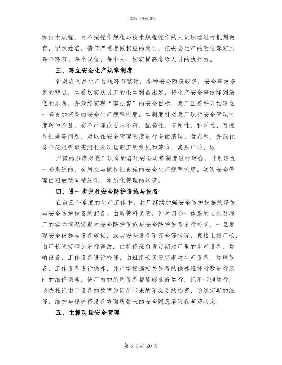 2024年生产安全工作总结_第3页