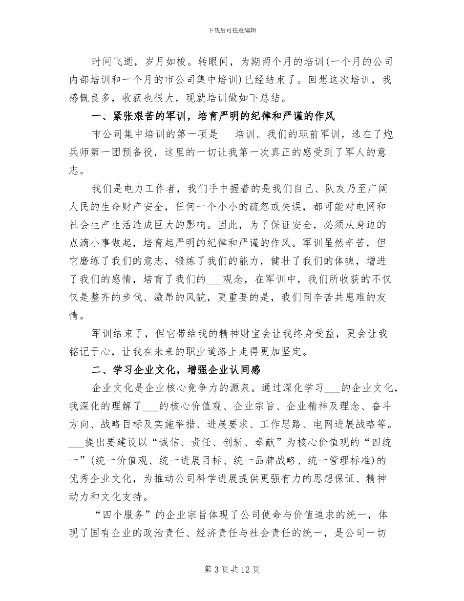 2024年电力公司员工个人年终总结_第3页