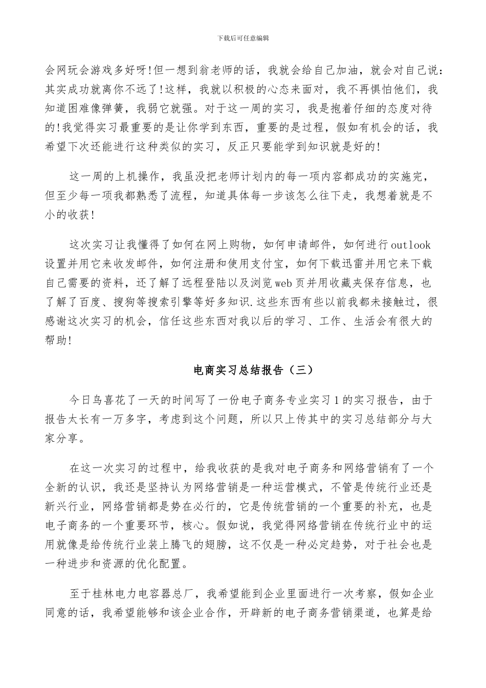 2024年电商实习个人总结_第3页