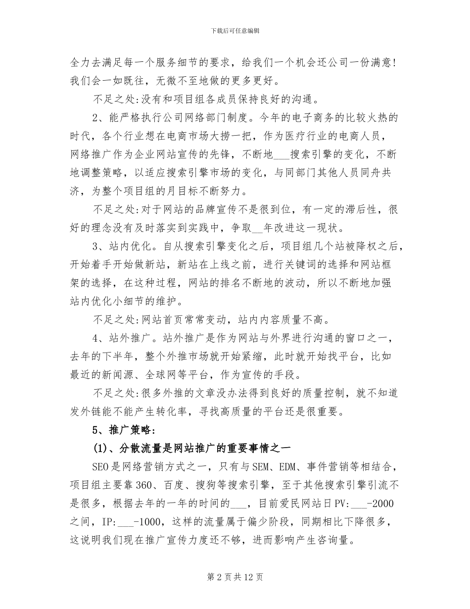 2024年电商运营年终总结_第2页