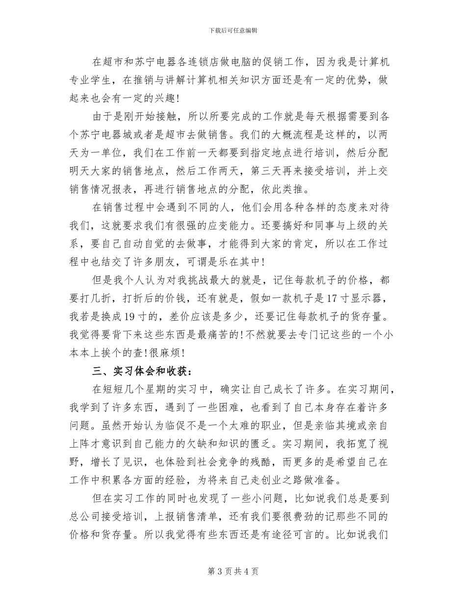 2024年电脑销售员工作总结范文_第3页