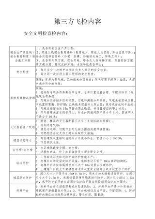 第三方飞检内容